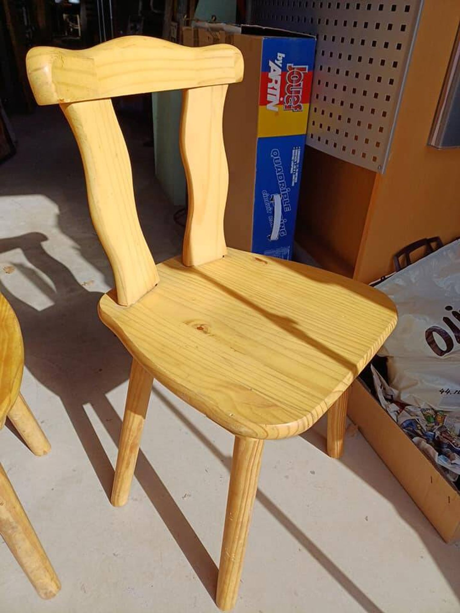 2 country Bavarian chairs