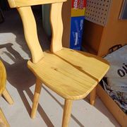 2 country Bavarian chairs
