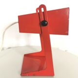 Red swivel lamp 50s