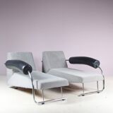 1980s “Karel Doorman” Chaise longue by Rob Eckhardt for Pastoe, Netherlands