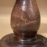 Candle holder in terracotta by Jean Marais, Vallauris 60