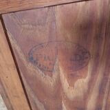 Art Nouveau Art Deco beech cabinet