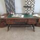Double-sided mahogany empire desk