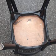 Set of 2 vintage bistro chairs