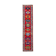 Handwoven Decorative Anatolian Red Runner Carpet 84 cm x 382 cm