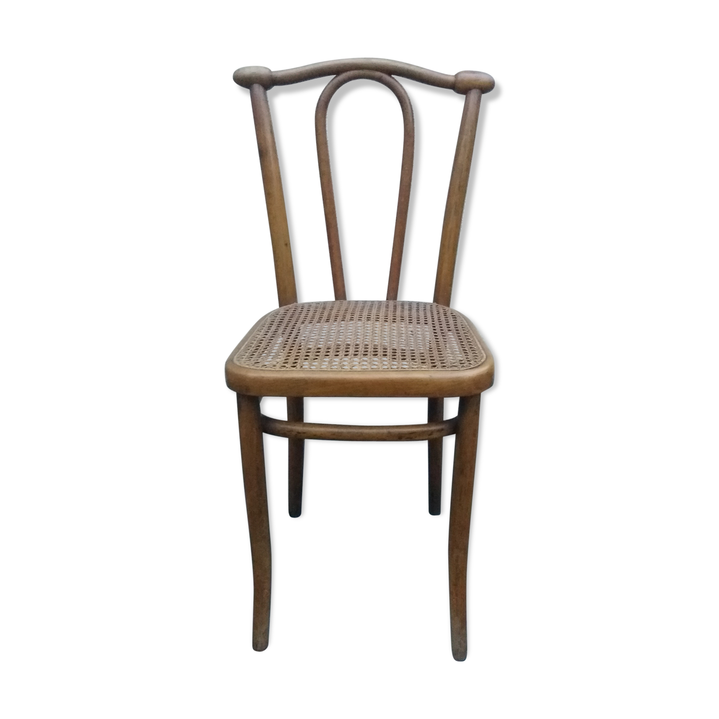 Old turns wooden chair