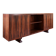 Large rosewood sideboard, 2 doors and central niche.
