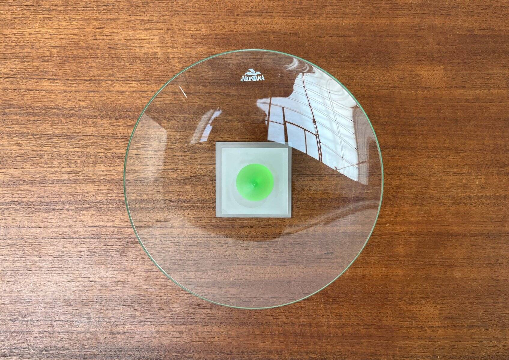 Postmodern Glass Bowl from Montana, 1980s