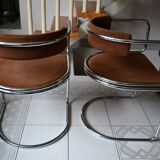 4 chairs par Renato Zevi for Roche Bobois 1970
