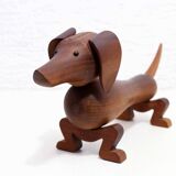 Dachshund by Kay Bojesen in teak 1950