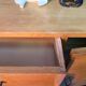 Commode vintage pieds compas 1950
