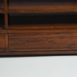 Bibliothèque en teck Asiatique vintage