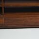 Vintage Asian teak bookcase