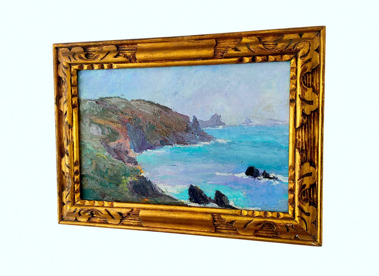 Tableau louise-yvonne salonne (1903-1990) – oil on canvas, porspoder 1934