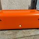 vintage orange bread hutch 70s