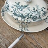 Mignon Longwy iron earth sauce boat