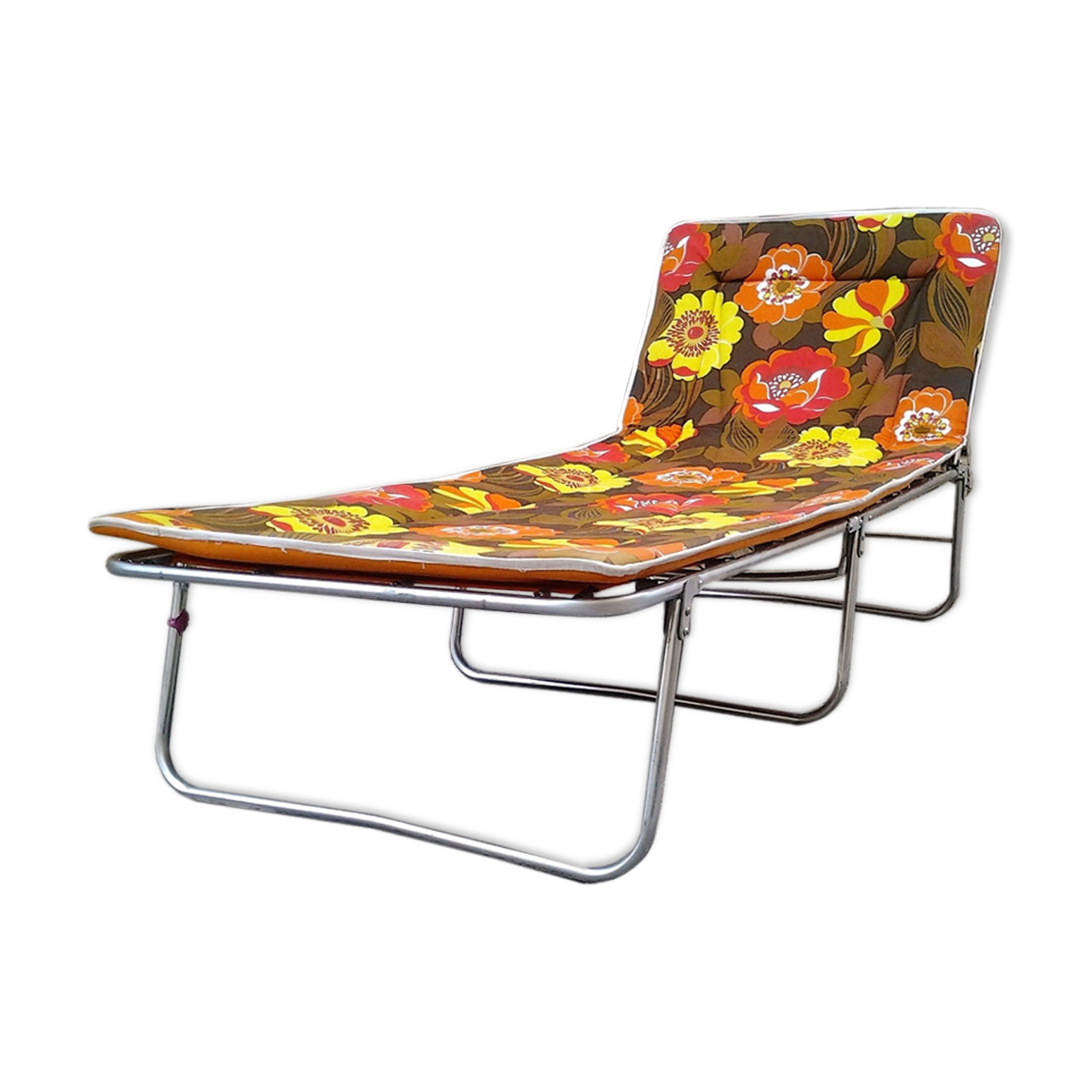 Sun lounger vintage bath 1970