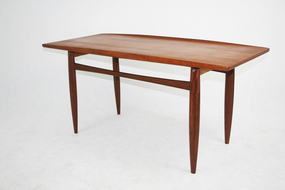 Danish teak coffee table by Grete Jalk for P. Jeppesen Mobelfabrik