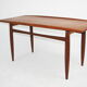 Danish teak coffee table by Grete Jalk for P. Jeppesen Mobelfabrik