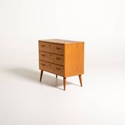 Commode en bouleau suédois, années 1950
