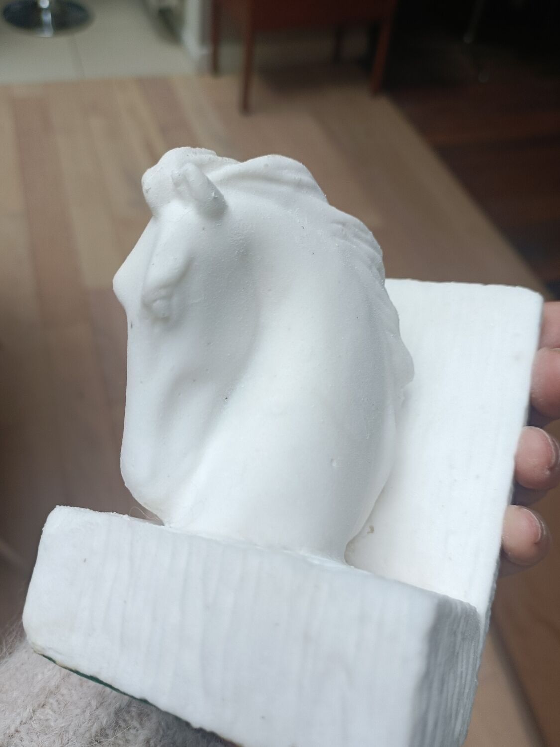 Pair of horse head bookends