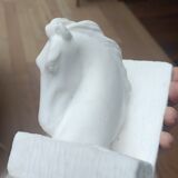 Pair of horse head bookends