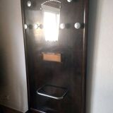 Art deco wall-mounted locker room