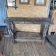 Old carpenter's workbench