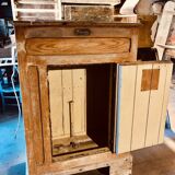 Large Fridge - Cabinet in a pretty Dijon patina from the 1900s