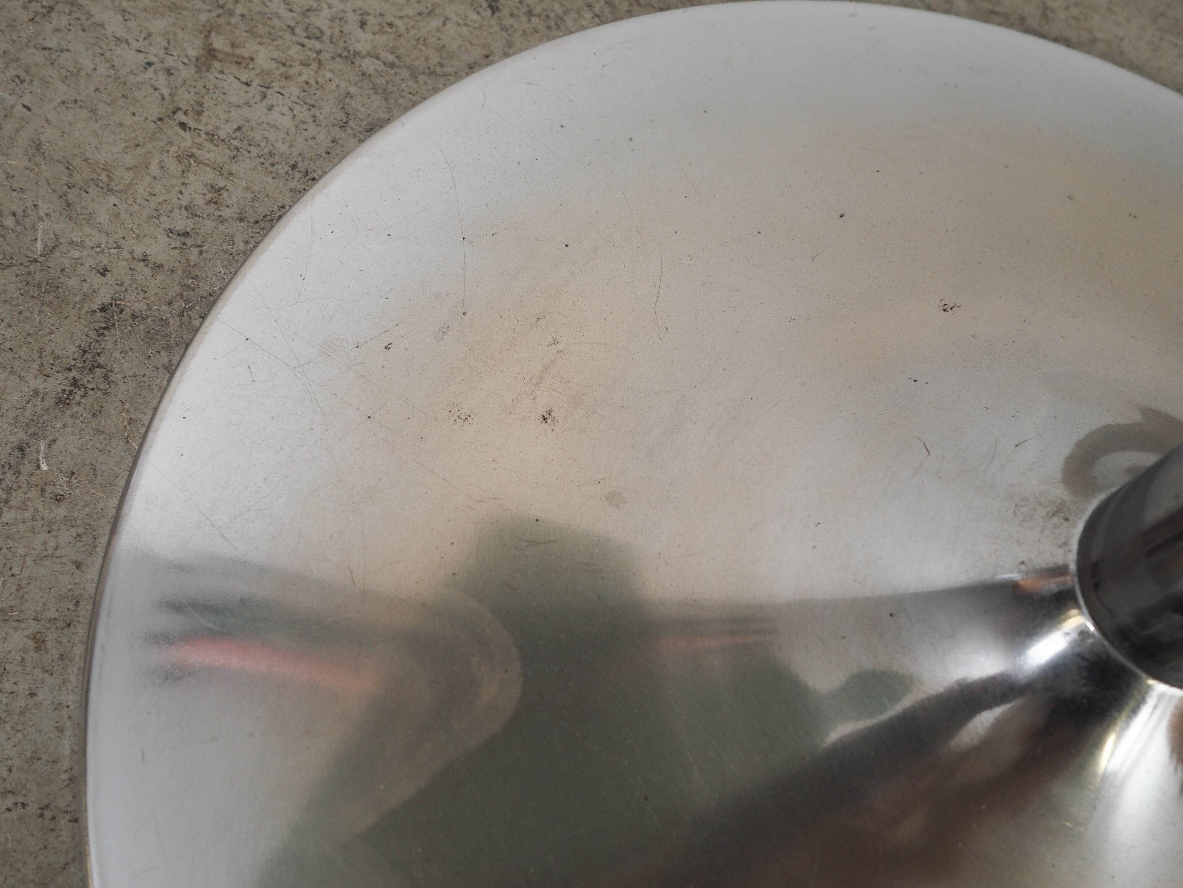 Glass coffee table, Italian design, 1970s, manufactured by Allegri