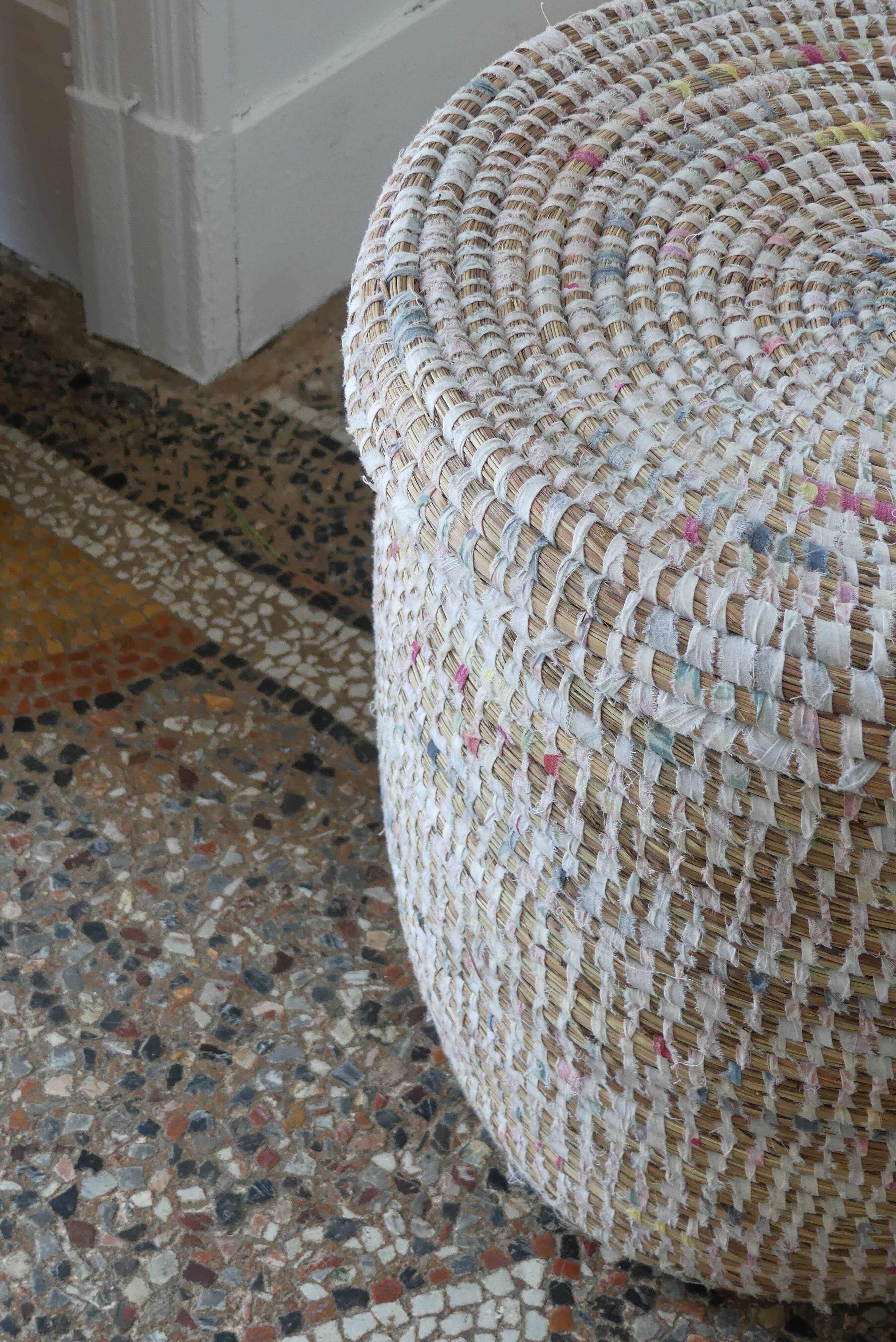 Bohemian laundry basket