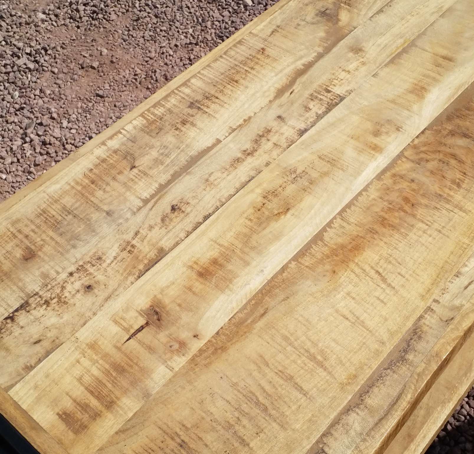 Industrial coffee table