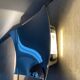Philips designer wall light in chrome metal