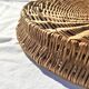 Wicker tray for cheeses