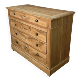 Louis Philipe airbrushed chest of drawers with 5 drawers