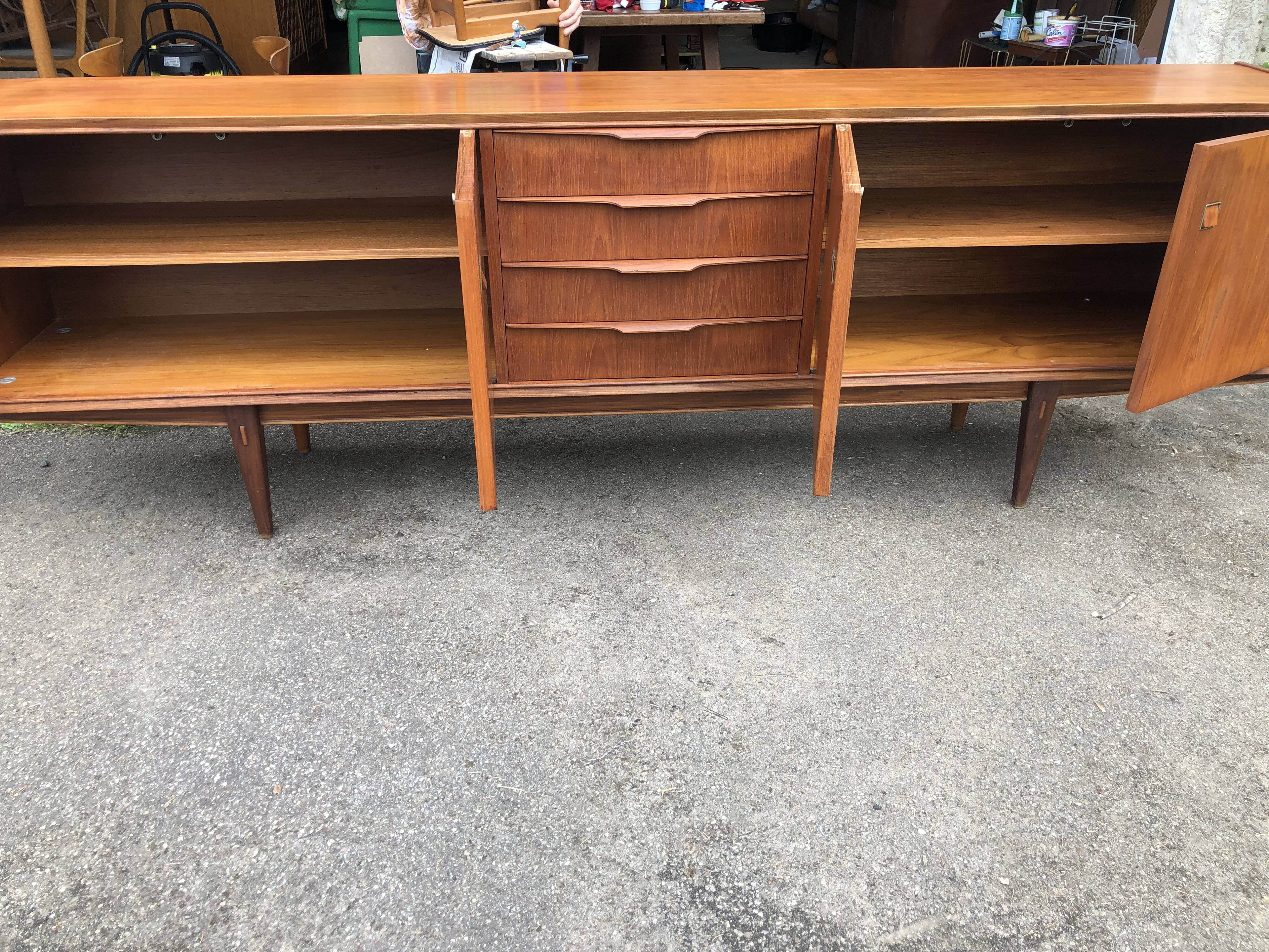 Scandinavian teak sideboard Arnaud