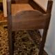 Wooden cradle