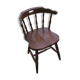 Fauteuil de bistrot en bois des années 60