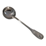 Christofle Vendome silver plated soup ladle, goldsmith, 31.5cm