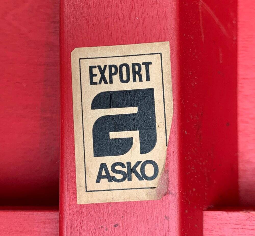 Aslak Chair Mid-Century Early by Ilmari Tapiovaara for Asko, Finland, 1960s