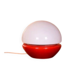 Lampe de table champignon en verre par Štěpán Tabery, années 1960