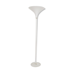 Lampadaire en plexi blanc par Harco
