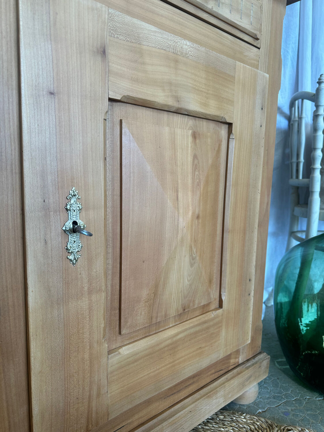 Antique solid cherry wood furniture