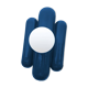 Applique murale madeleine - Bleu nuit
