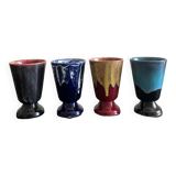 4 Lava ceramic mugs