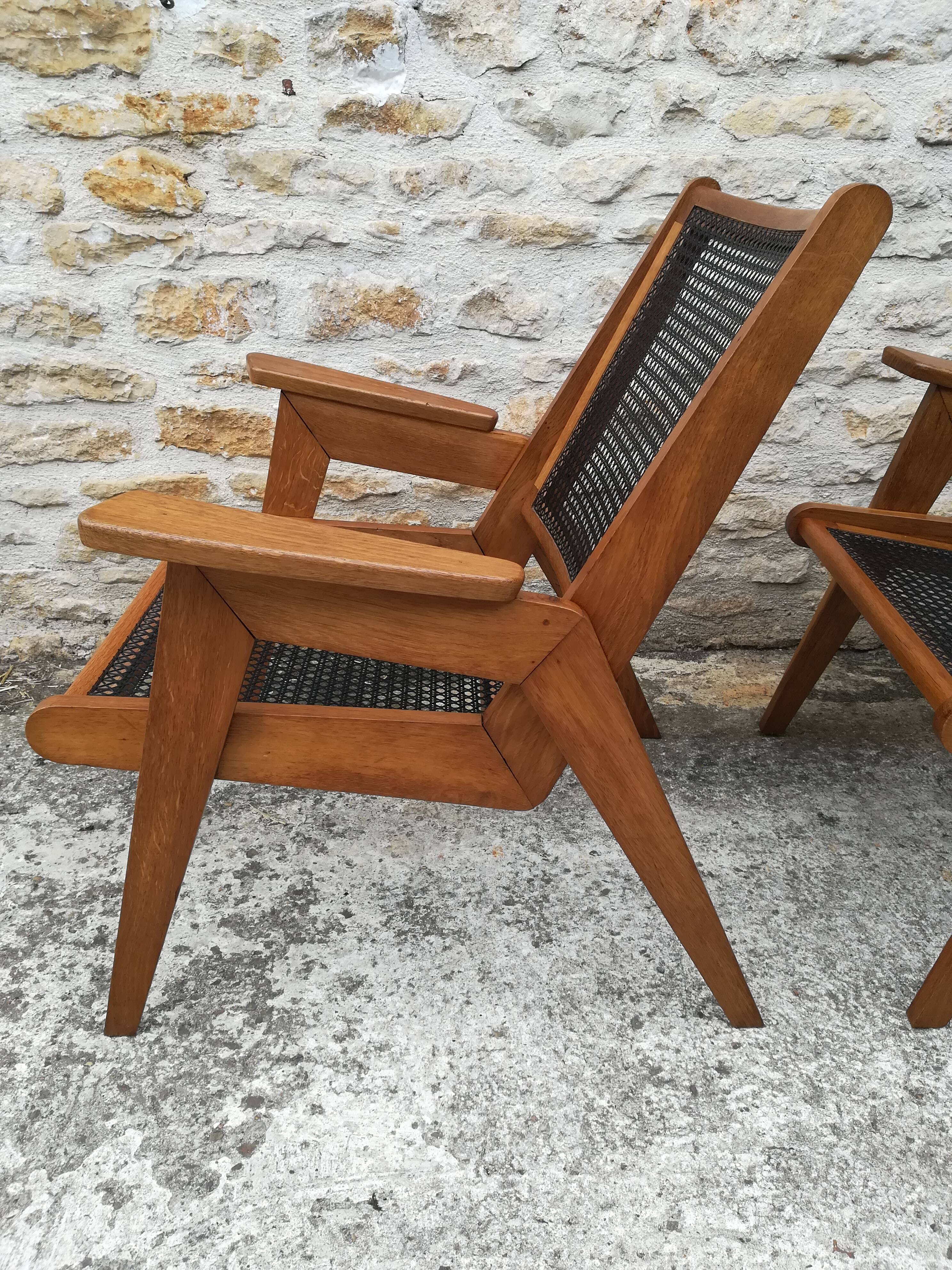 80s canning armchairs