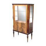 Scandinavian art deco rosewood display cabinet