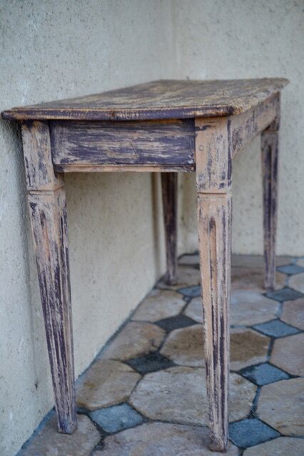 Console patina antique circa20