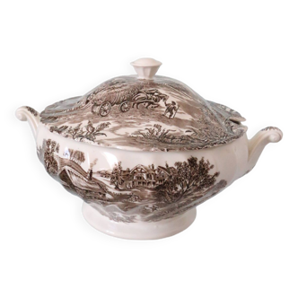 Tureen, hayride service, ridgway, vintage