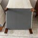 Paire de fauteuils art déco bois et tissu floral